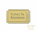 3D Sticker mobile New Ticket to Anywhere    Code:124